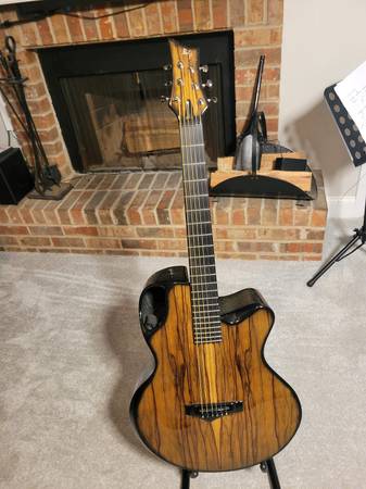 Emerald Guitars X30 Jumbo Cocobolo Veneer 1