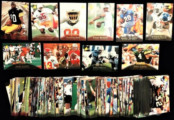 1995 Pinnacle Complete (250) Set ROOKIES Steve McNair Warren Sapp Nice 1
