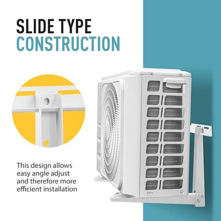 Universal Outdoor Mini Split Air Conditioner Wall Mounting Bracket 1