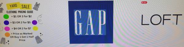 Garage Sale Easton (FORKS TOWNSHIP) Saturday 9-13, 9-20 1