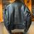 Vanson Perforated Leather Jacket - Black - Full Armor - Size 40 4 thumbnail