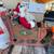 Vintage Santa in sleigh, light works & so does music 2 thumbnail