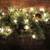 Beautiful Indoor Outdoor GARLAND 9’ x 1’ Electric Warm White Bulbs - 2 2 thumbnail