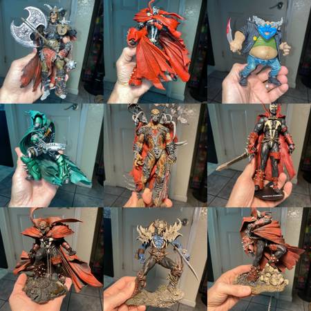 These Spawn figures & more just in. Pick up in the Mecha-Market section at Manti 1