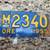 1952 AZ Motorcycle Plate 12 thumbnail