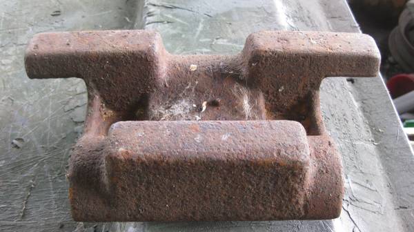 WWII Stuart Tank Steel Track Pad 1