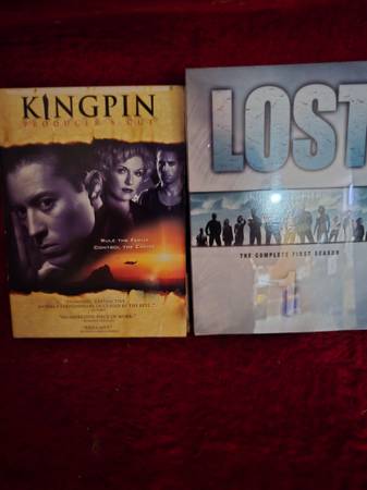 Kingpin and Lost DVD disc sets 1