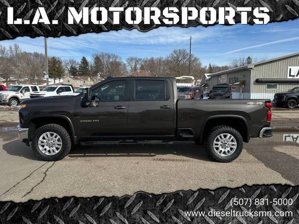 2021 CHEVROLET SILVERADO 2500HD LT CREW CAB SHORT BOX 6.6 DIESEL 1