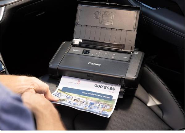 Canon Wireless Portable Printer, 50-sheet 1