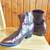 Pre- Owned Leather Fletcher Cowboy Western Ankle Boots 3 thumbnail