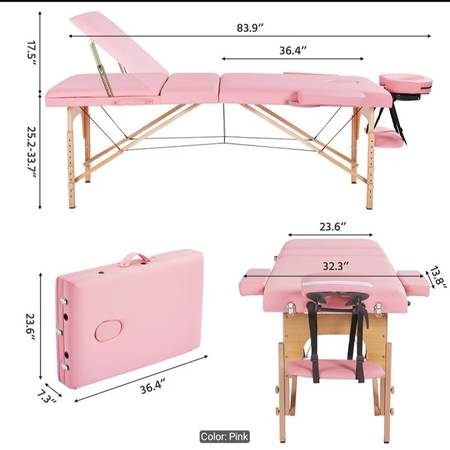Portable massage table 1