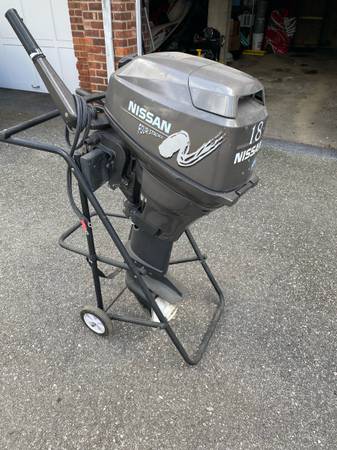 18 Hp Nissan outboard 1