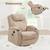 New Recliners Chairs Sofas with Massage Function with Huge Headrest and Thick Ar 5 thumbnail