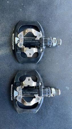 Shimano PD-A530 Clipless Pedals Platform Single Side Black No Cleats 1