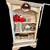 Solid Wood Vintage White Bookcase Book Shelf 1 thumbnail