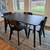 Modern Ikea Lisabo Black Dining Table Set – Great Condition 1 thumbnail
