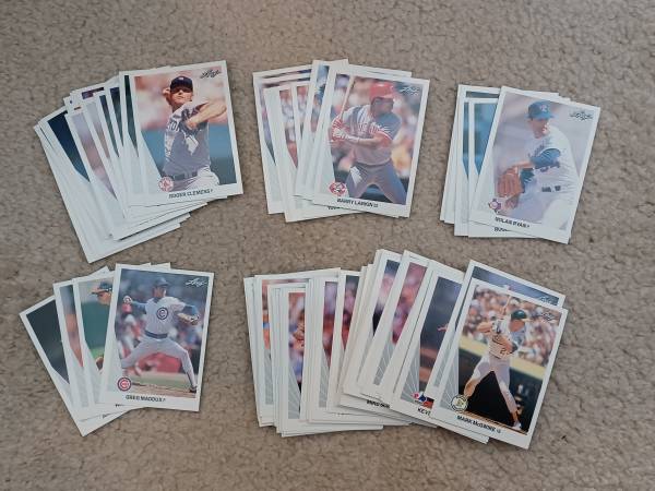 1990 Leaf baseball cards 1
