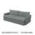Crate & Barrel Lounge II Sofa (Was 2100) 4 thumbnail