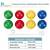 Pointyard 90mm Bocce Ball Set, 8 Premium PE Balls Outdoor Yard Game (New) 5 thumbnail