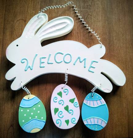 Bunny wall hanger 1