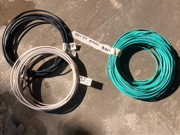 Electrical Wire for Big Loads STRANDED THHN WIRE 6 AWG and 8 AWG 1