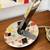 Modern Chrome Fluorescent Desk Lamp with Dual Built-In 120V Outlets 3 thumbnail