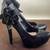 Madison Black Platform Stiletto Pump Heels Sz 11 1 thumbnail