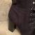 black suede boots, size 7.5 2 thumbnail