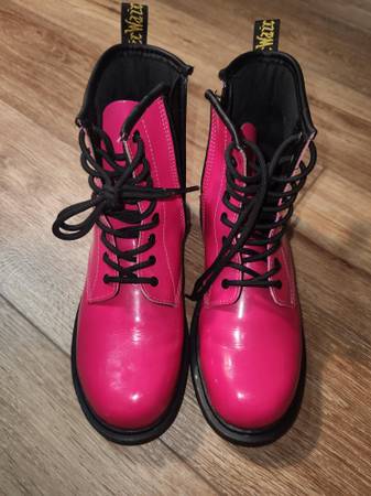 靴 Dr.Martens Hotsqur Dr.Martens 英国製 ドクターマーチン 6EYE BOOTS ネイビーブルー