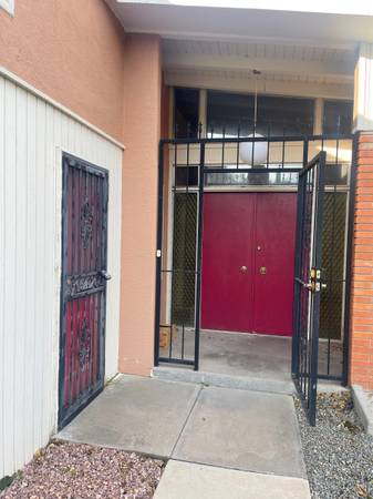 1 Wrought Iron Entry Gate + 2 Security Doors 1