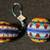Lot of 2 - Hand Beaded Flower Christmas Sphere and Easter Egg Ornament 2 thumbnail