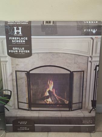 New Open Hearth Fireplace Screen 1