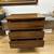 Vintage Mid Century Dixie Walnut 3 Drawer Dresser/Chest/Nightstand 9 thumbnail
