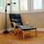 Vintage Leather Club Chair & Ottoman 1 thumbnail