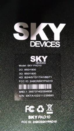 Skypad10 Protective 2 Part Shell Case - Like New - $5 (Boston and Northward)63471242766339123