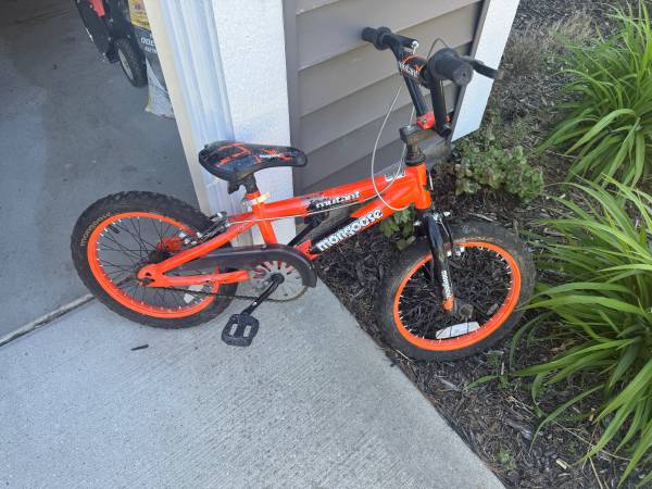 Mongoose Mutant Orange Kids BMX Bike 1