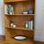 Mid-Century Solid Oak Bookcase Made in USA MCM 5 thumbnail