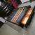 Brown Rustic Queen Size Platform Bed Frame with 2 Drawers 7 thumbnail