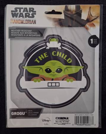 New baby yoda Grogu the child Decal 1