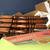 4 solid wood table legs - rustic design - 29” tall 11 thumbnail