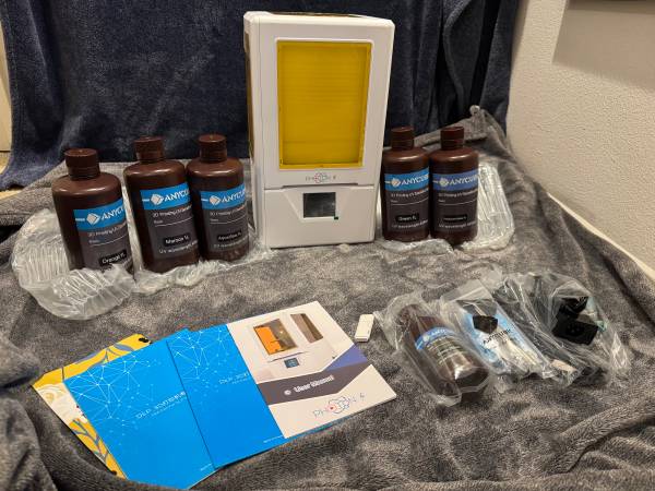 [NEW] ANYCUBIC Photon S Resin 3D Printer + 5 Bottles of Resin 1