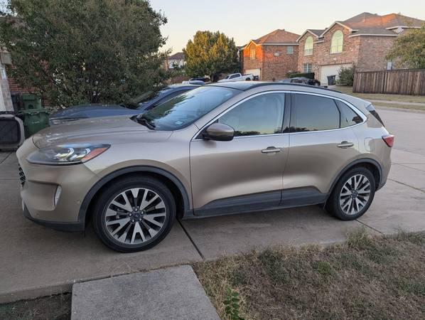 Ford Escape 2020 Titanium Hybrid VIN:1fmcu0dz5lua75425 1