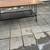 Mid Century 2-tiered coffee table with hairpin legs / mesh shelf A167 3 thumbnail