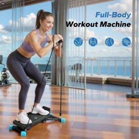 MERACH Slide Stepper Machine with Resistance Bands 1