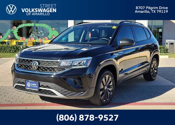 2023 Volkswagen Taos 1.5T S Deep Black Pearl 1