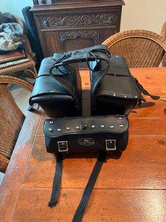 Motorcycle saddle bags 1
