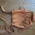 Genuine Deerskin Soft Leather Pouch Bag with Strap and Fringe!!! 3 thumbnail