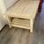 Coffeee Table Solid oak with distressed white paint finish 3 thumbnail