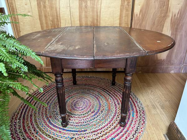 Solid Cherry Drop Leaf Table 1