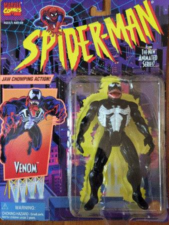 1996 Sealed SPIDER-MAN Venom Spiderman Sealed Vintage 1